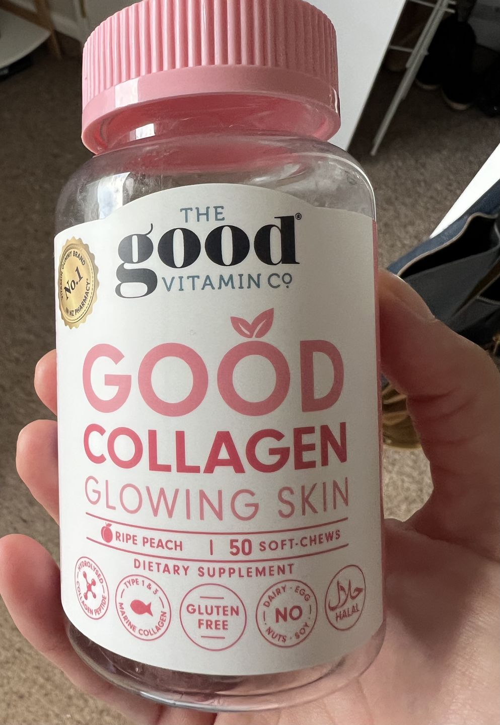 Customer photo review of Good Collagen Supplements
