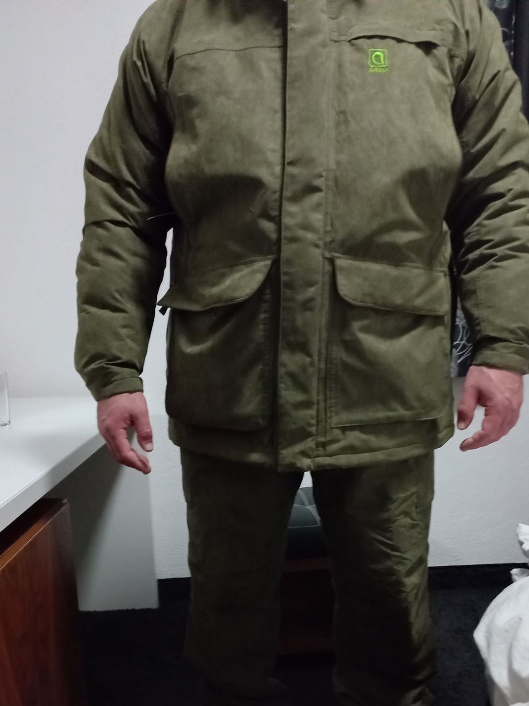 Customer photo review of ЗИМЕН КОСТЮМ ARGO® 3 в 1 цвят OAK [яке+панталон+качулка]