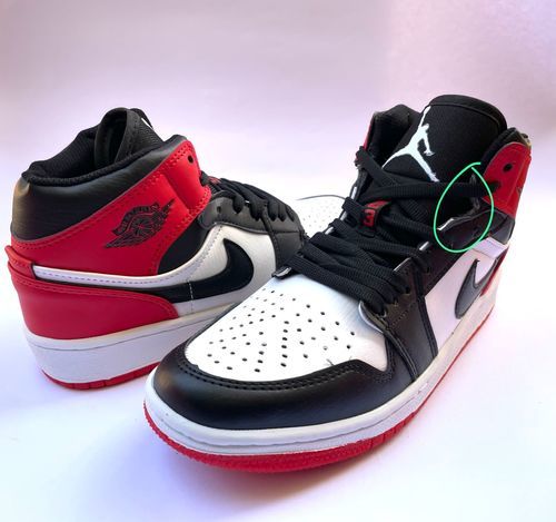 Customer photo review of Tenis Retro 1 Chicago Black