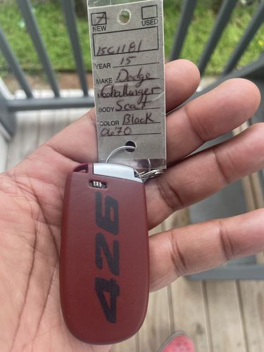 Customer photo review of Custom Mopar Key Fob Shell Ordering <-