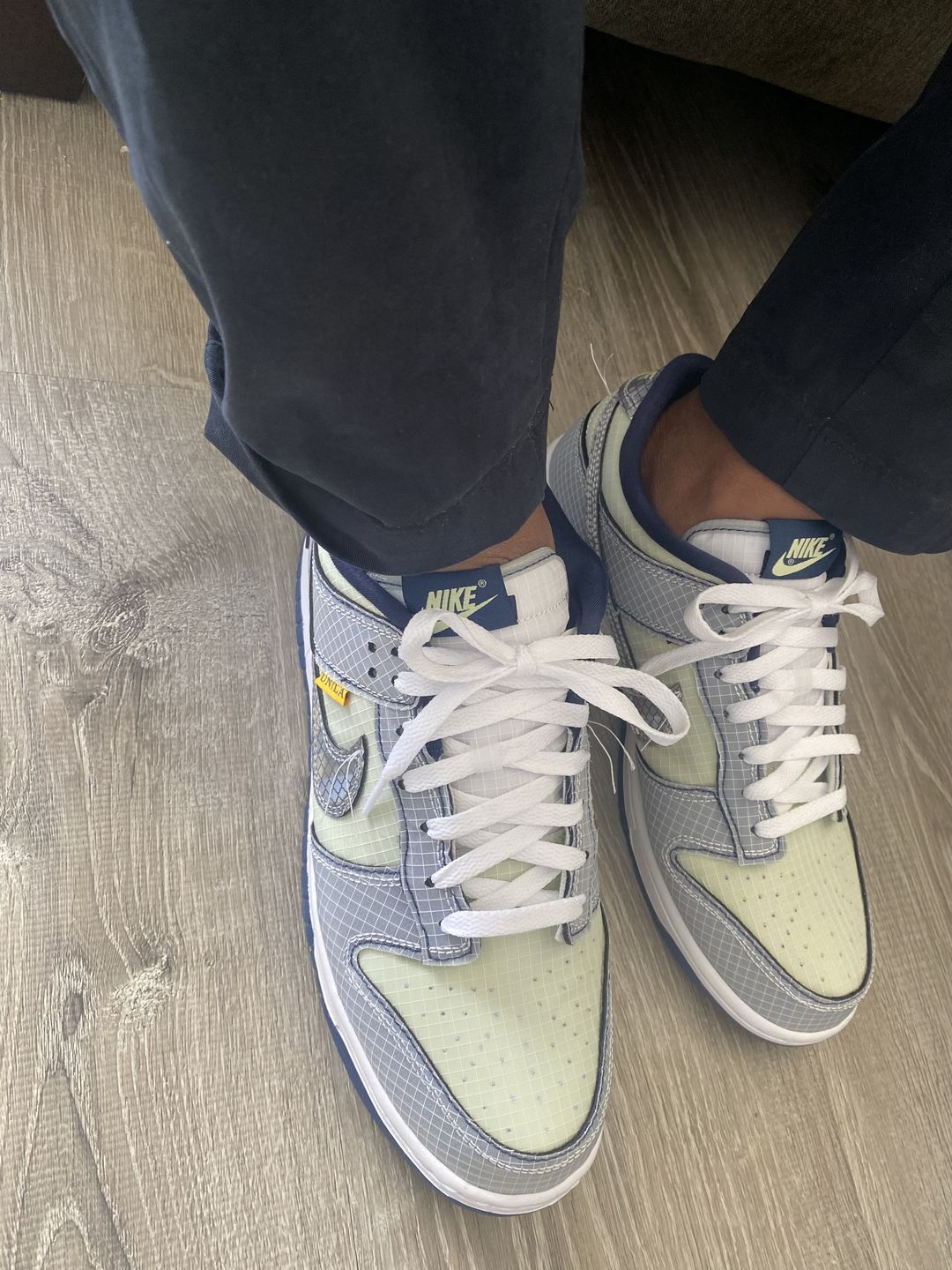 Customer photo review of Flat 100% Cotton Shoe Laces