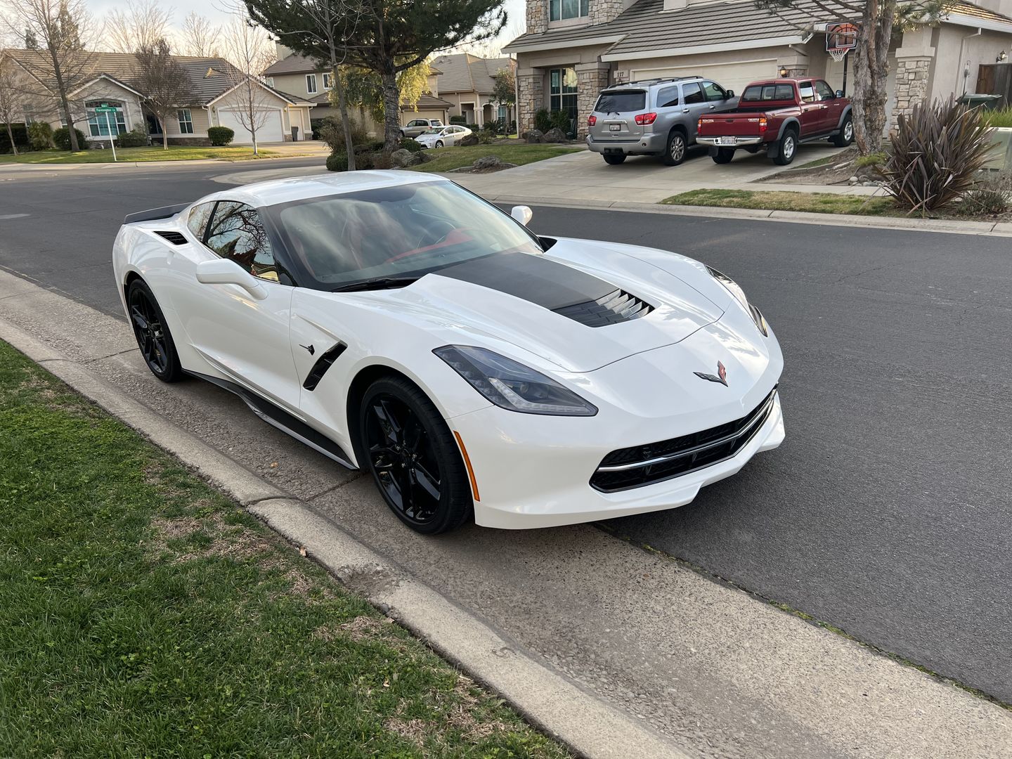 Customer photo review of Corvette C7 Z06 Conversion Side Skirts Rocker Panels