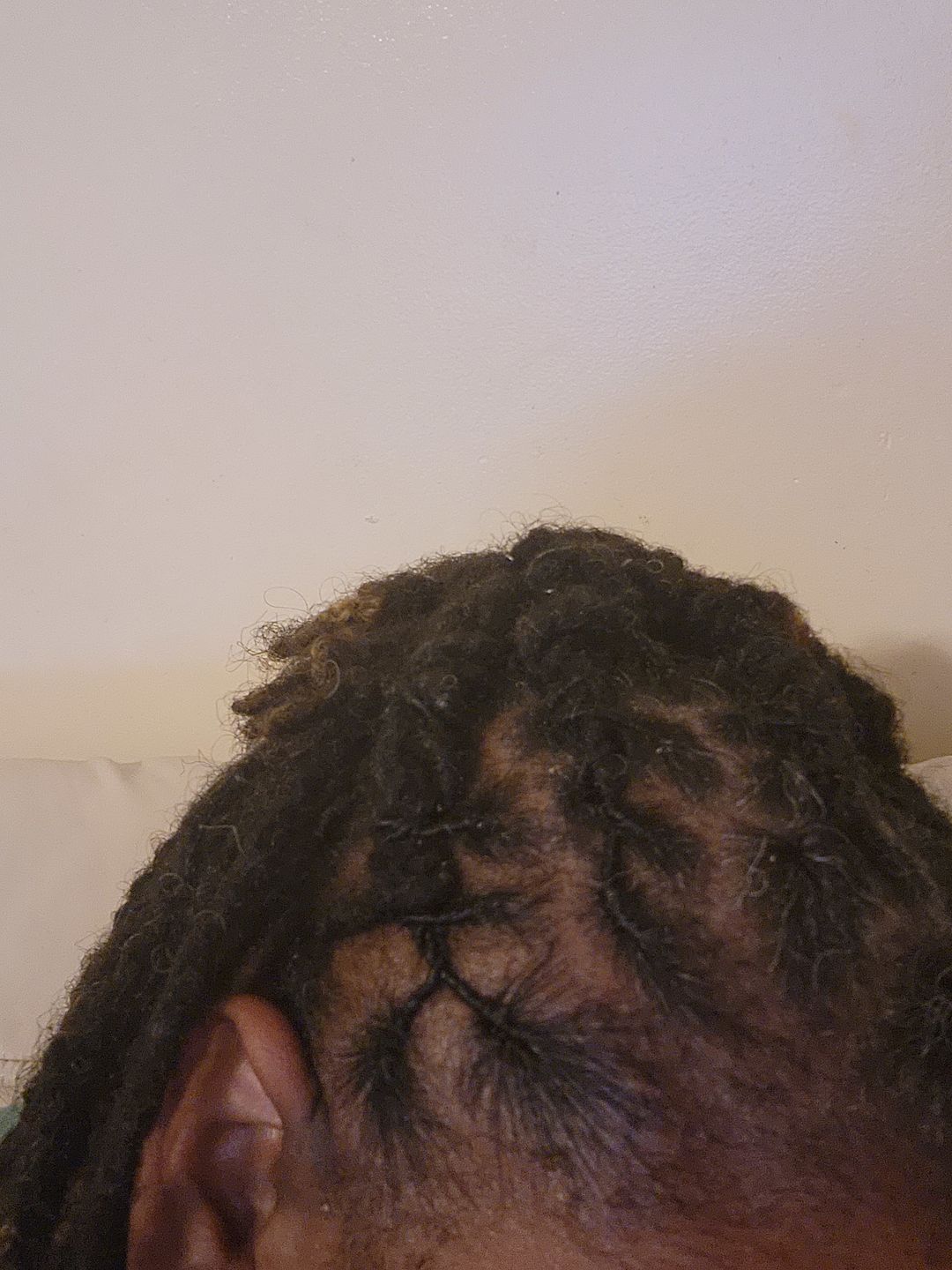 Customer photo review of Hair Oil & Hair Moisturizer Kit