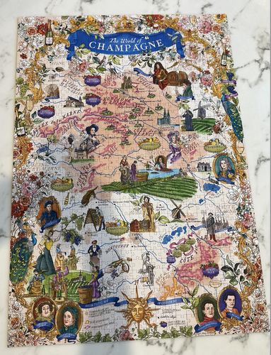 Customer photo review of Wine puzzle - Champagne