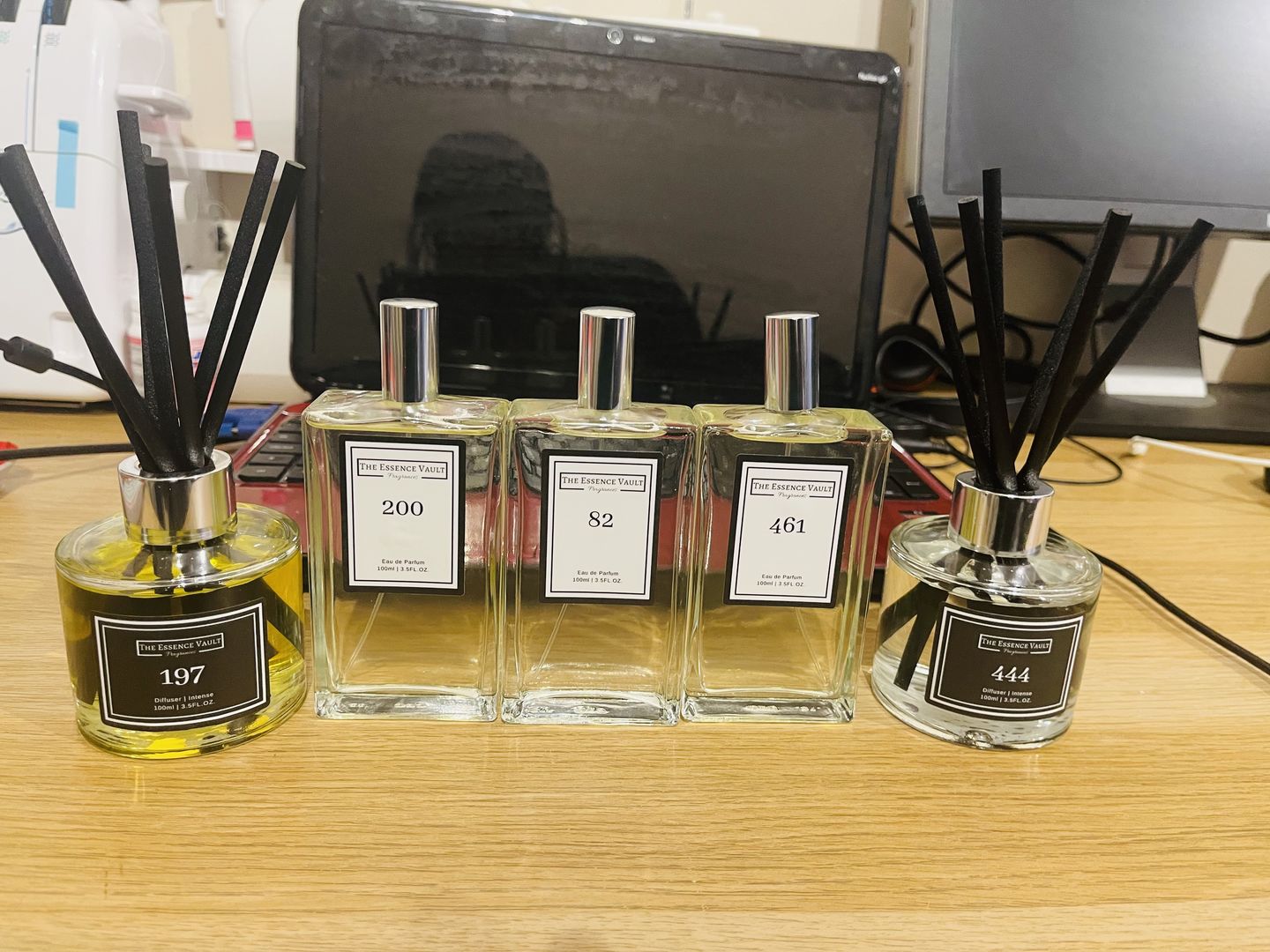 Customer photo review of The Ultimate Bundle -  3 100mls & 2 Diffusers