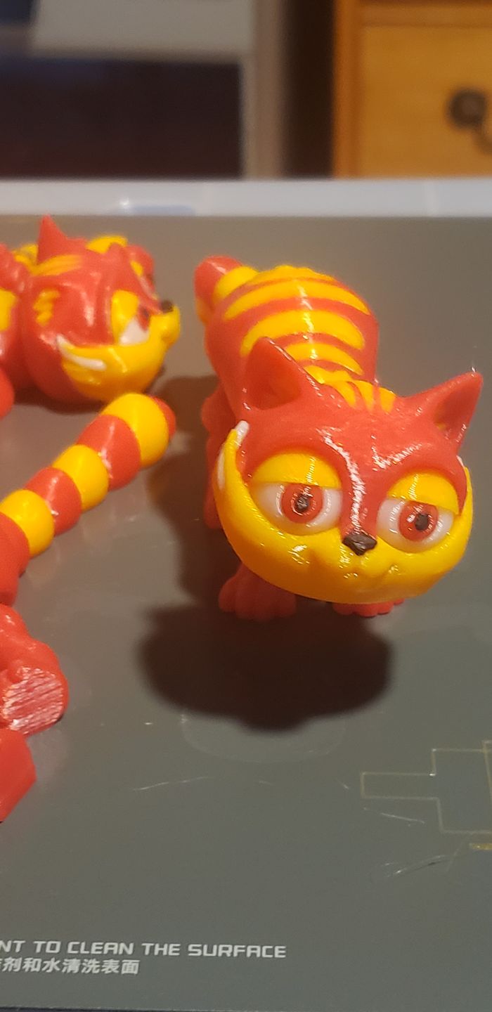 Customer photo review of Candy Red PETG Filament 1.75mm