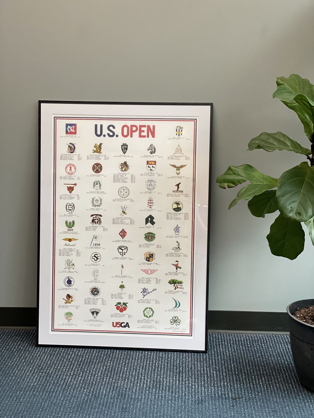 Customer photo review of The History of the U.S. Open