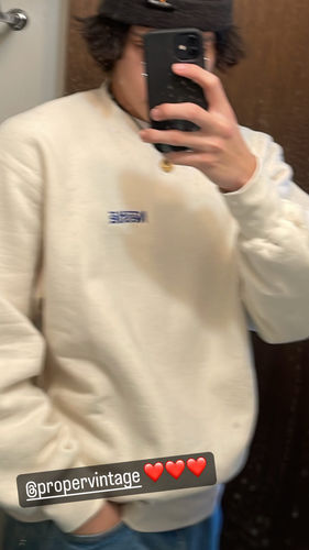 Customer photo review of Vintage Nestle Lee Heavyweight Cross Grain Sweatshirt Size XL