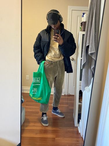 Customer photo review of Big Black Dad Hat
