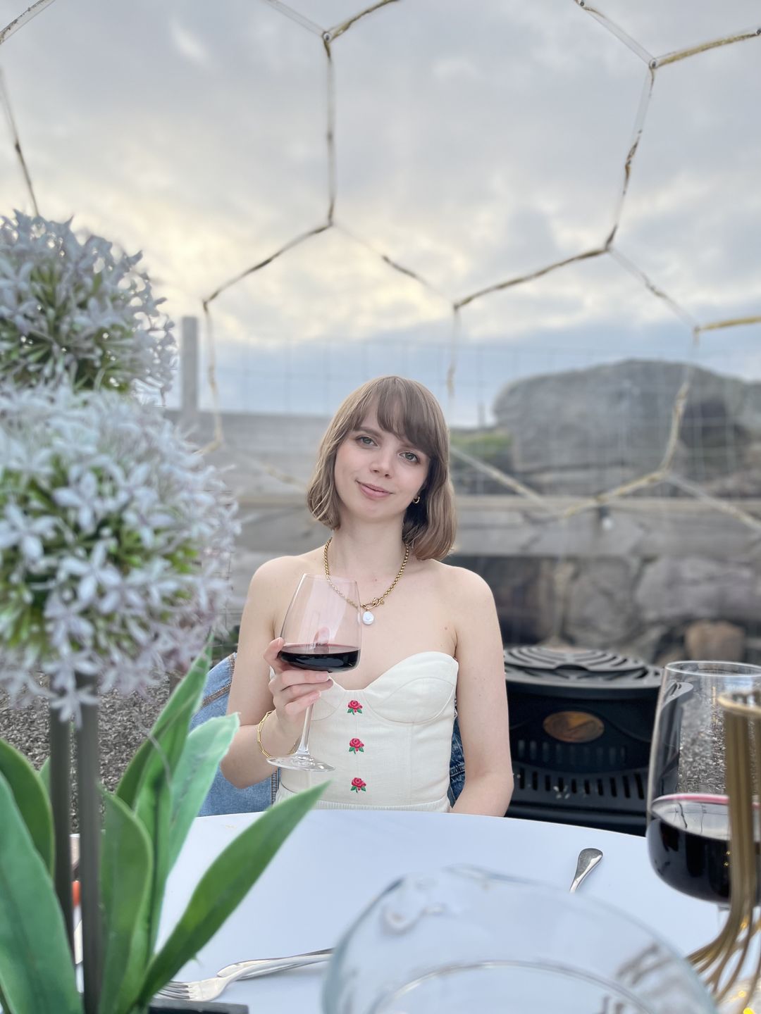 Customer photo review of Amore Corset Top