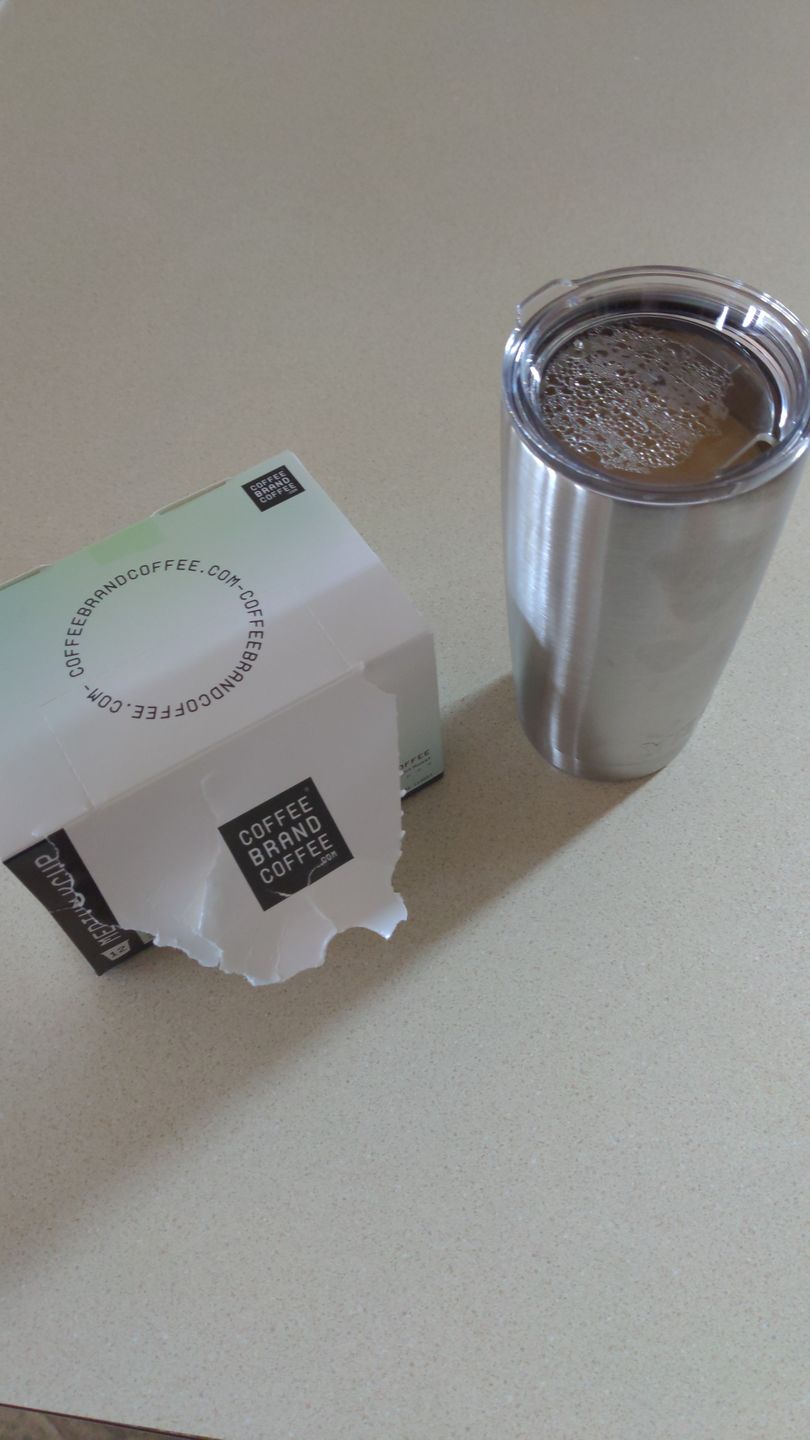 Customer photo review of Medium Roast Kcups