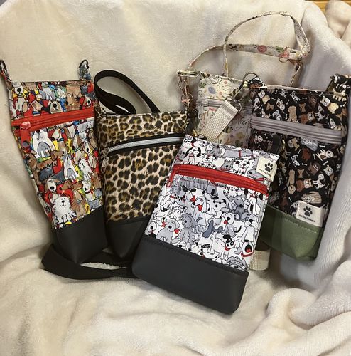 Customer photo review of Wanderlust Phone Bag Pattern