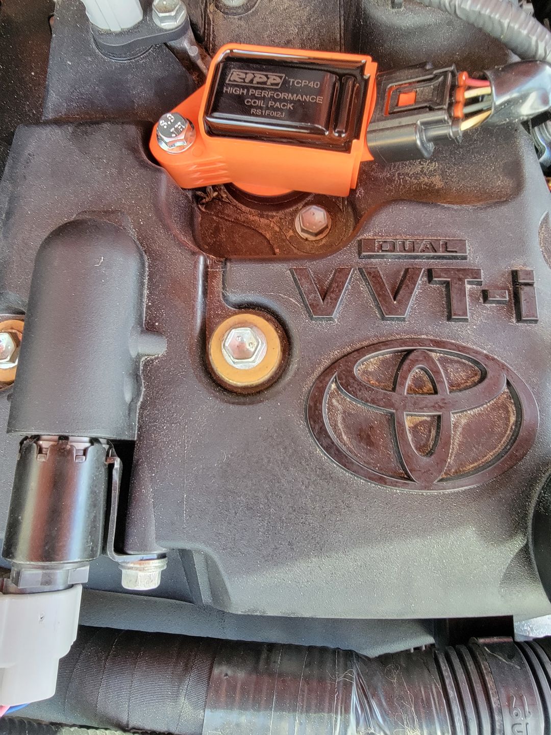 Customer photo review of Toyota 4 Cylinder High Performance Coil Packs