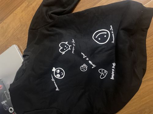 Customer photo review of BTS Permission To Dance T-Shirt Longsleeve Crewneck
