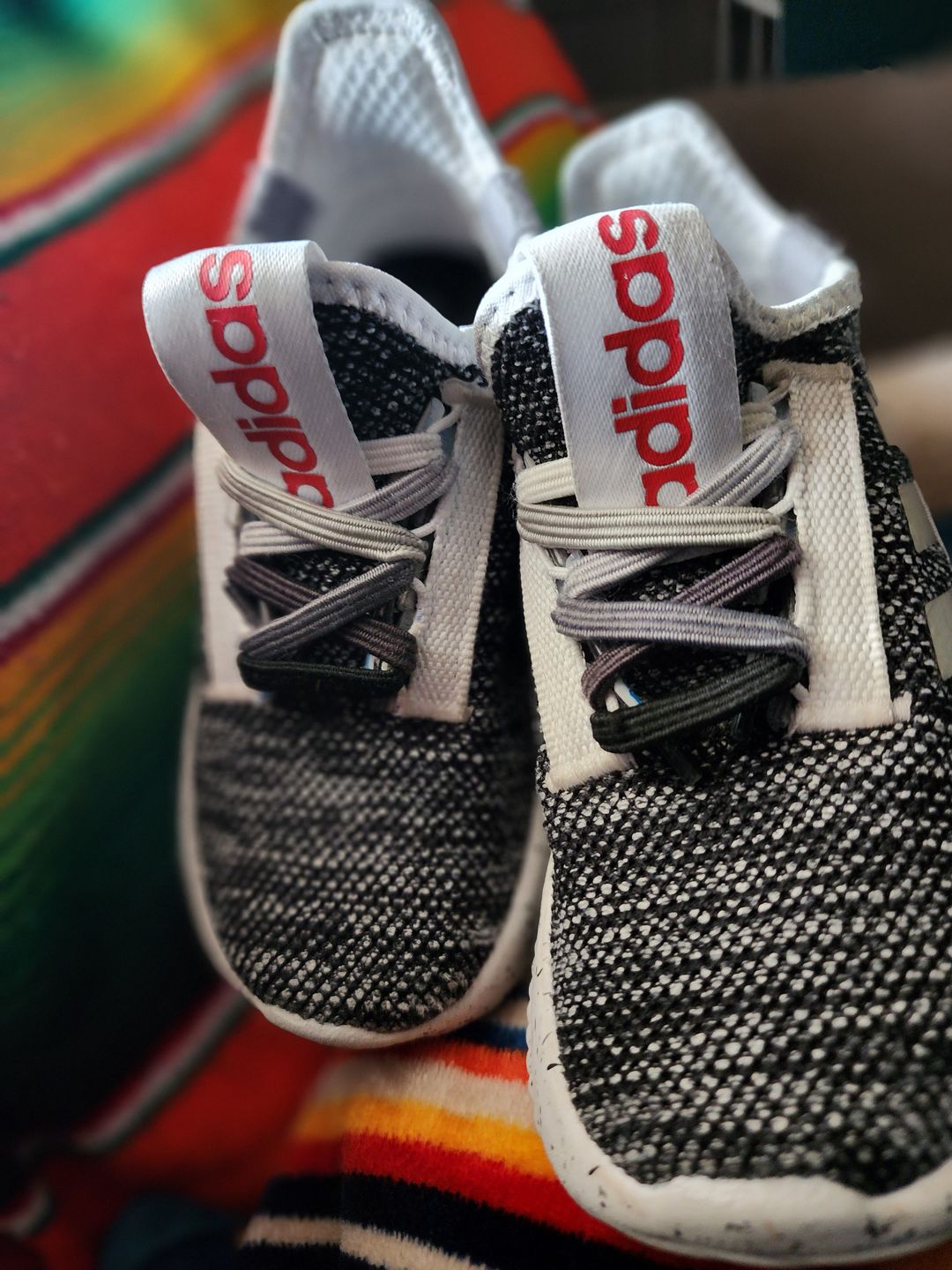 Customer photo review of U-Lace Kiddos - Graydient