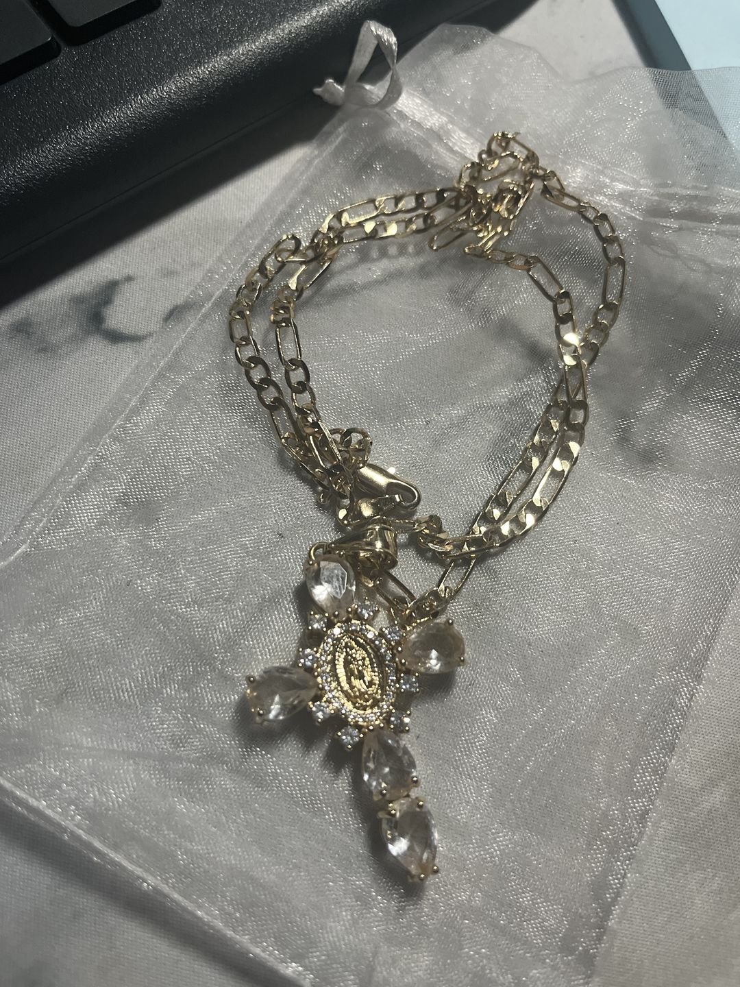 Customer photo review of Virgen Mary Cross