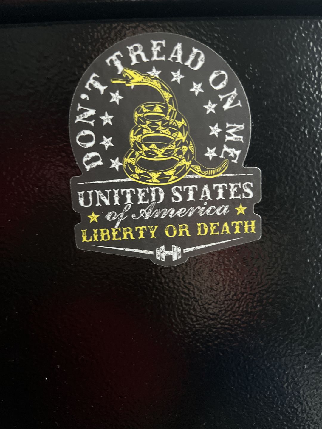 Customer photo review of Don't Tread on Me Decal
