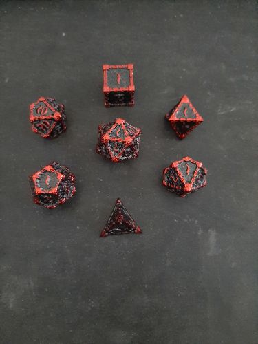 Customer photo review of Deadly Dagger - Black & Red