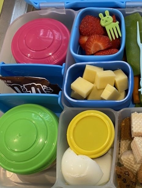 Customer photo review of b.box Divider - Ocean Breeze