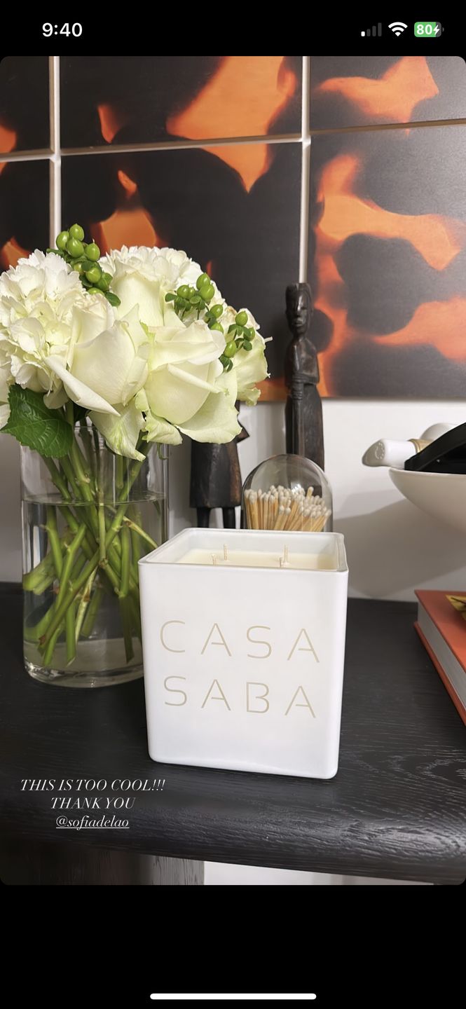Customer photo review of CASA CANDLE