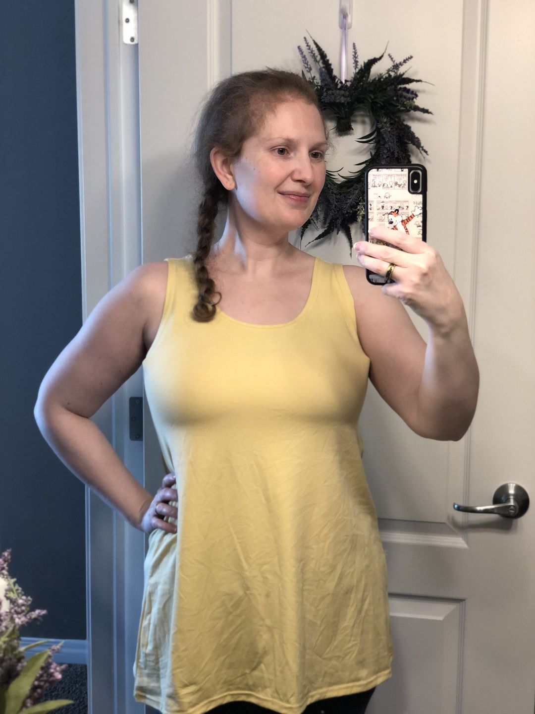 Customer photo review of *Pre-Sale* Flowy Tank - Boxing Day