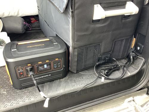 Customer photo review of Portable Power Station Lithium 500w AC/DC - 50Ah iTECH500P