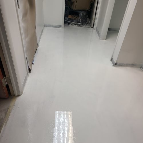 Customer photo review of Rockhard USA Epoxy Coating Kit