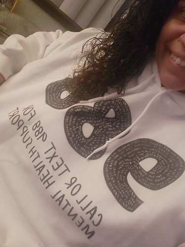 Customer photo review of 988 (Call or Text 988 For Mental Health Support)