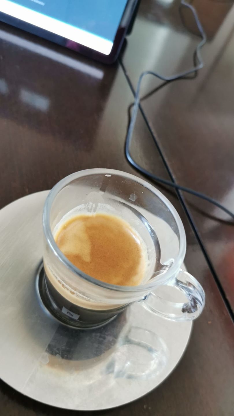 Customer photo review of Occaffe Grano Espresso Classico Intenso 1kg