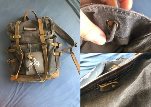Customer photo review of Rucksack mit Patch (🌲)