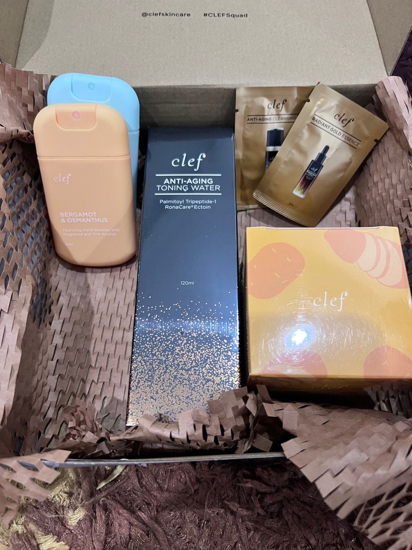 Customer photo review of CLEF Anti-Aging Toning Water