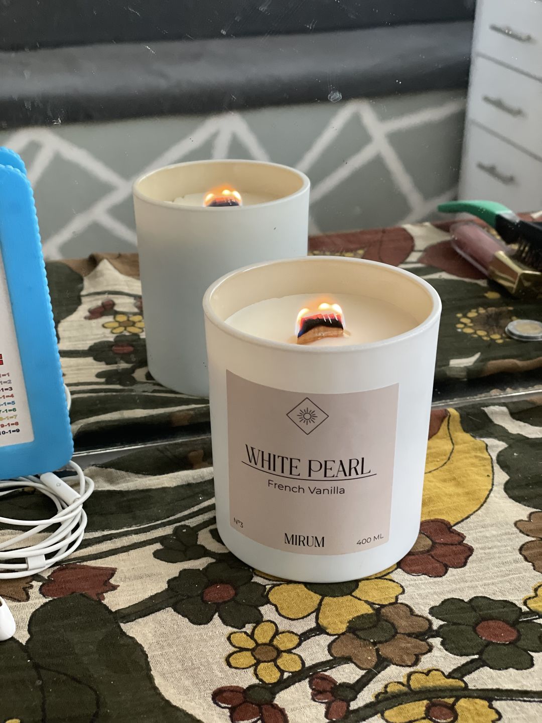 Customer photo review of WHITE PEARL