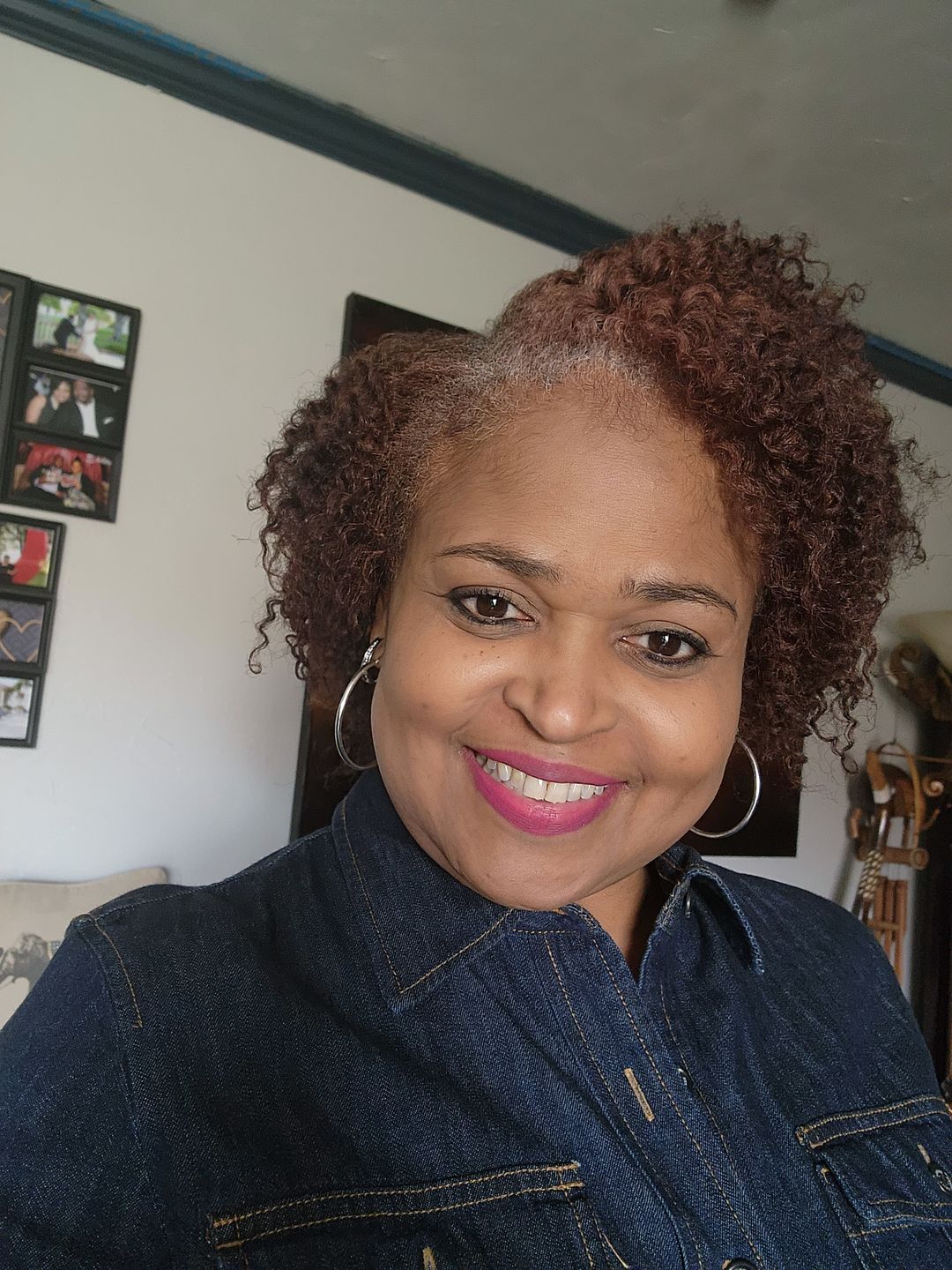 Customer photo review of Apricot and Fenugreek 2-N-1 Styling Cream