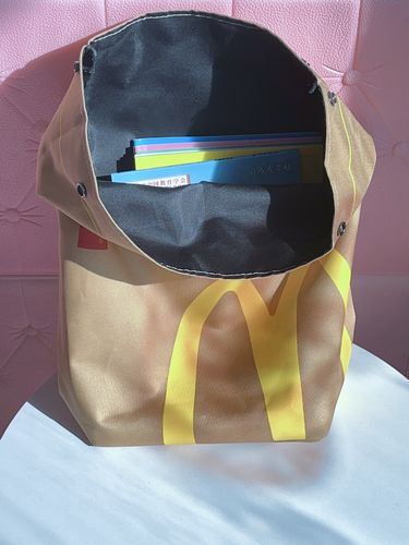 Customer photo review of McDonald's Fast Food Tote Bag