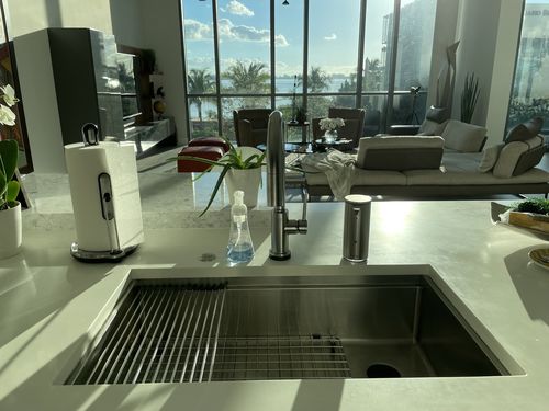 Customer photo review of GRID - 31" stainless steel sink grid - right drain (GR-5LS31R)