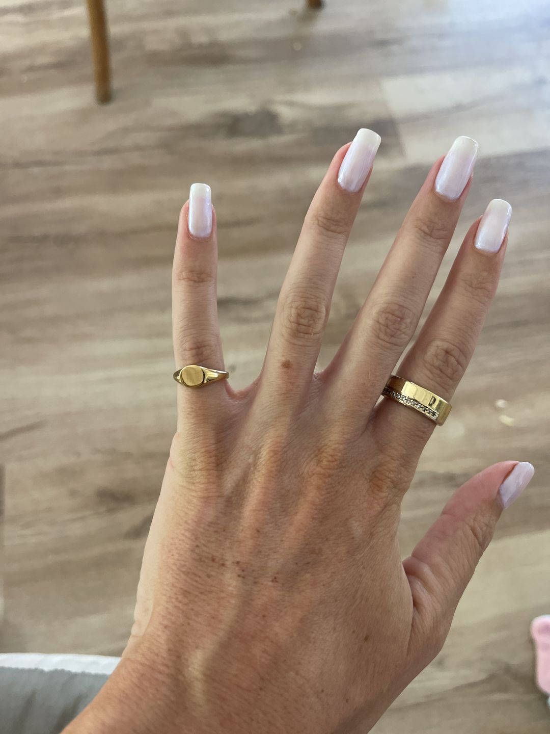 Customer photo review of Pinky Signet Ring