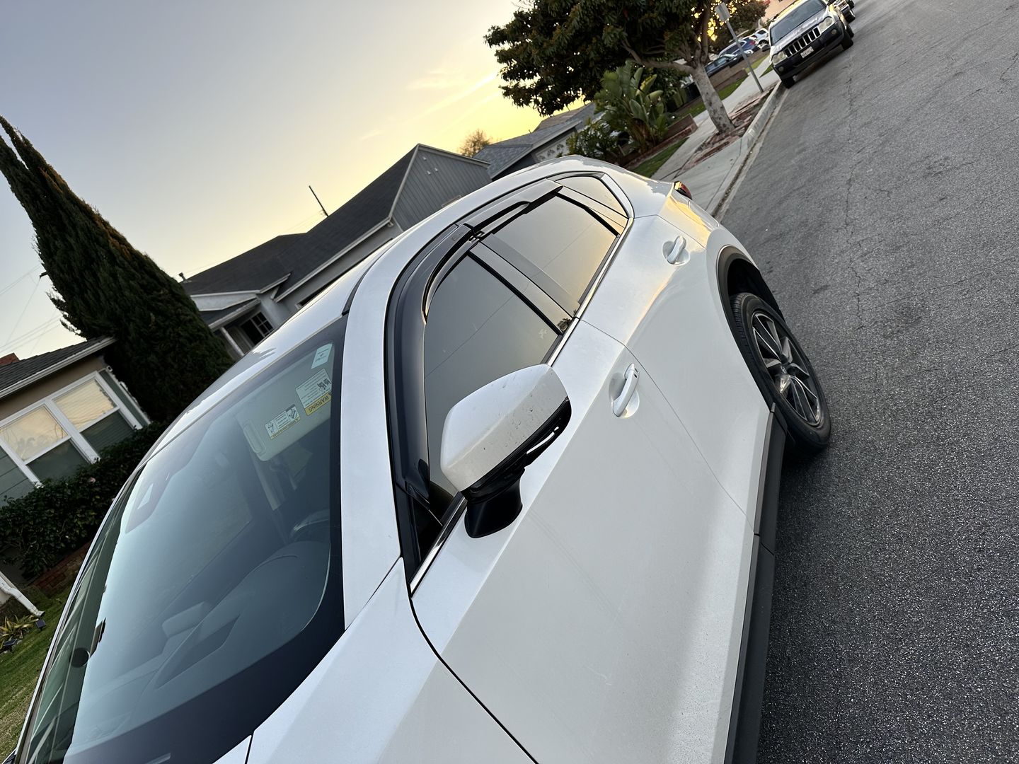 Customer photo review of 2017-Up Mazda CX-5 Window Visors Wind Deflectors Rain Guards