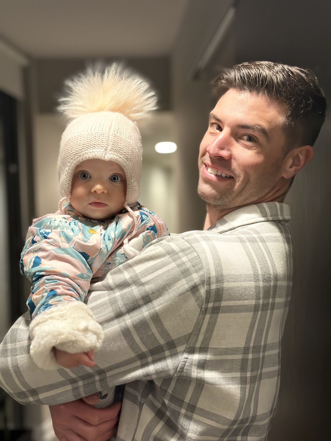 Customer photo review of Cashmere Aviator Hat