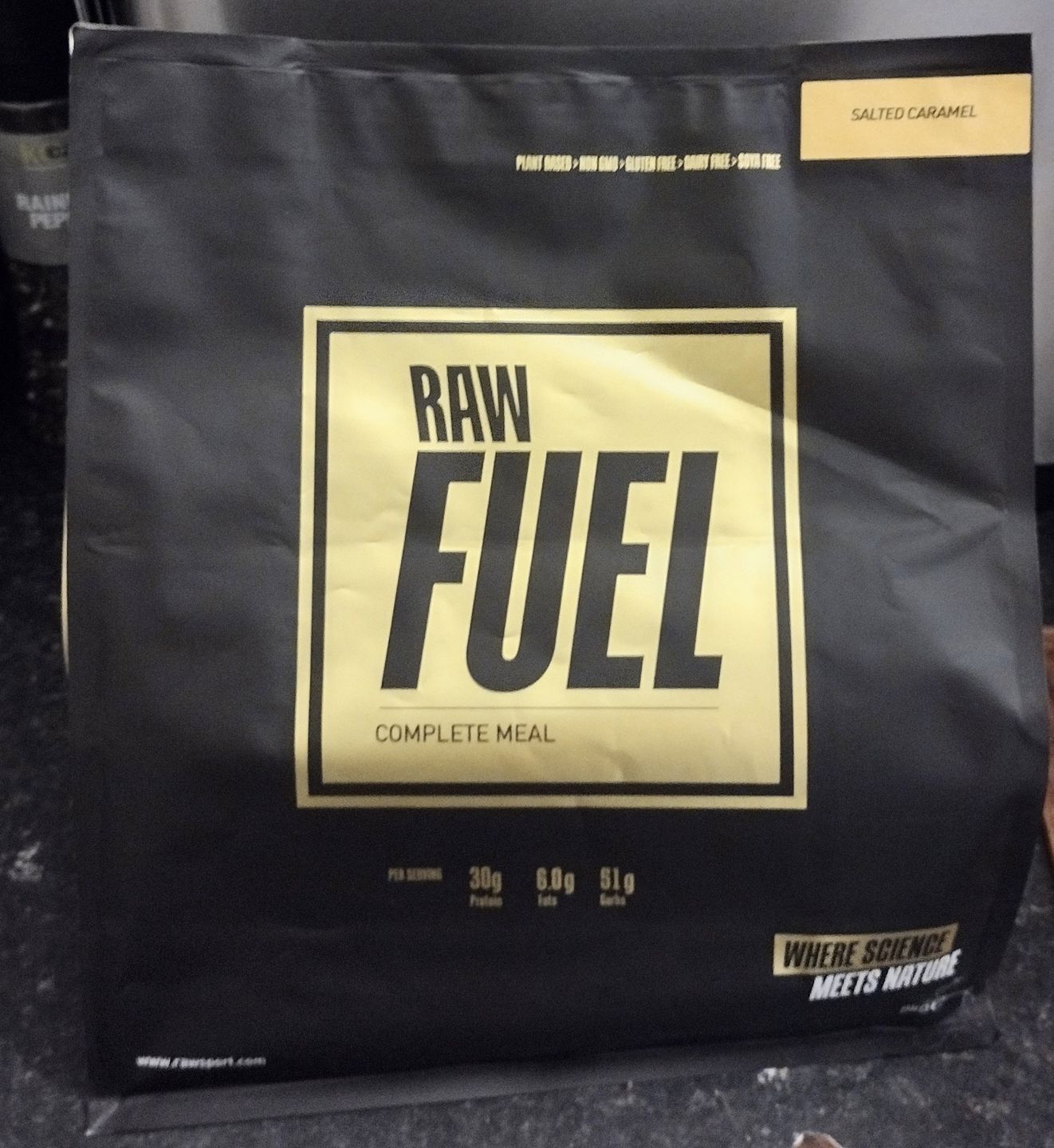 Customer photo review of Raw Fuel Meal Replacement