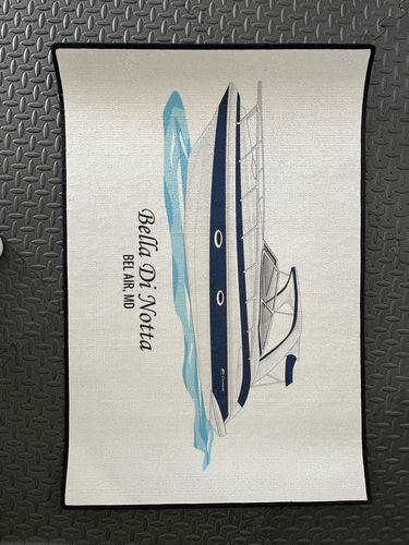 Customer photo review of Custom Indoor/Outdoor Dock Mat