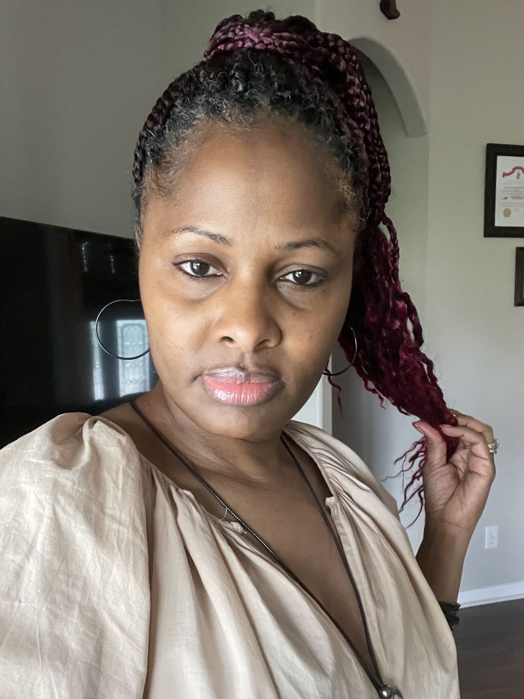 Customer photo review of A-Dream Brightening Eye Cream