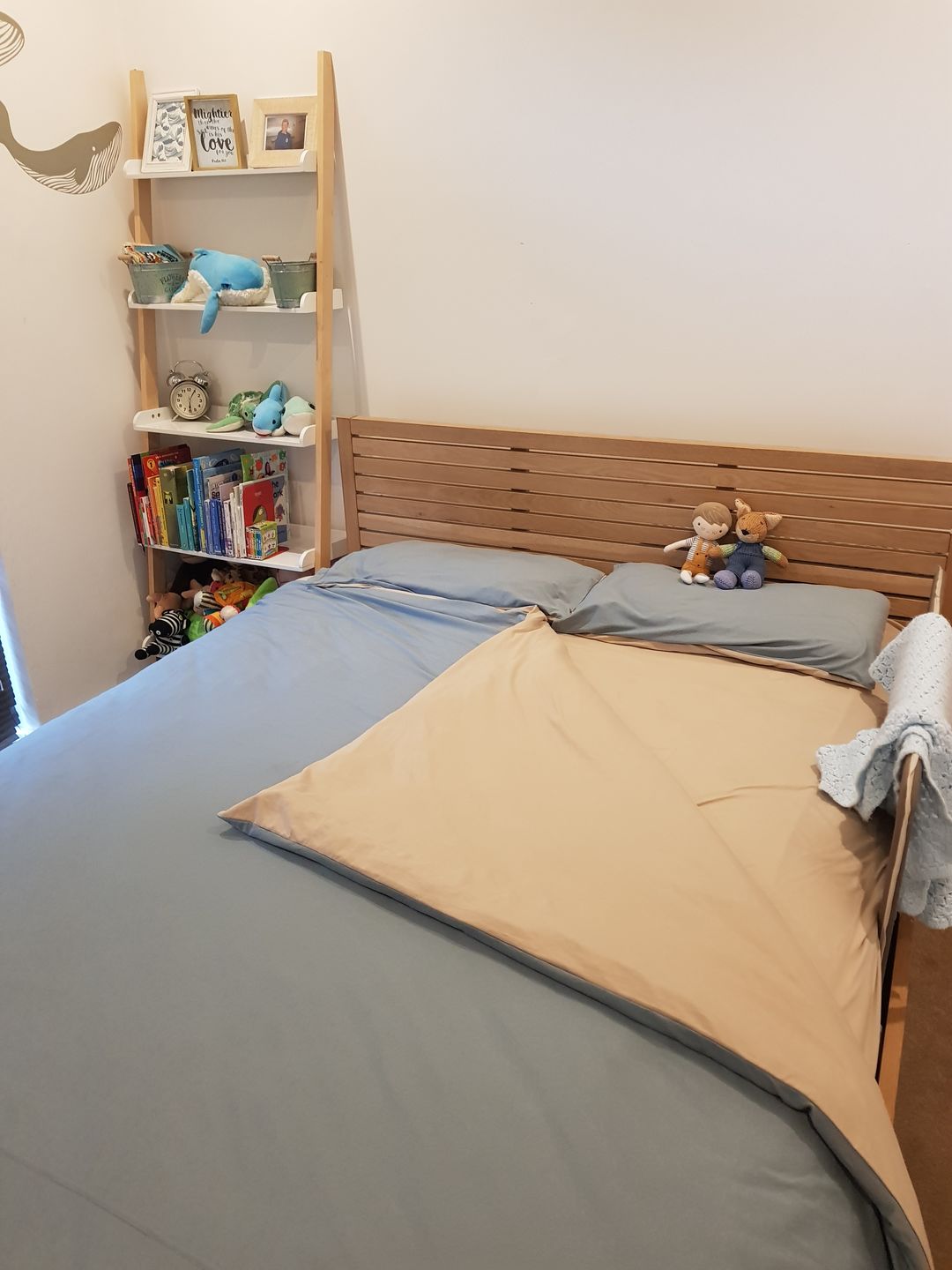 Customer photo review of Colour Block Duvet Cover Set- LIMITED EDITION