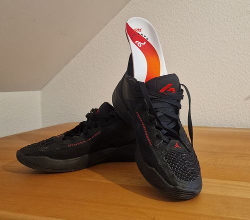 Customer photo review of Game Day Pro Insoles
