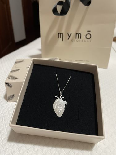 Customer photo review of Collana Cuore Anatomico