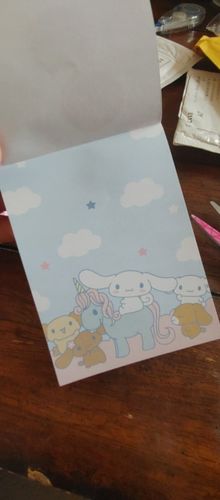 Customer photo review of Sanrio Dream Memo Pad