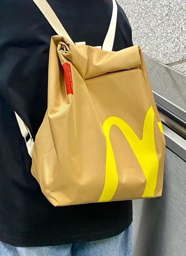 Customer photo review of McDonald's Fast Food Tote Bag