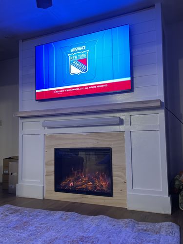 Customer photo review of Modern Flames Redstone 36" Built In Electric Firebox Insert