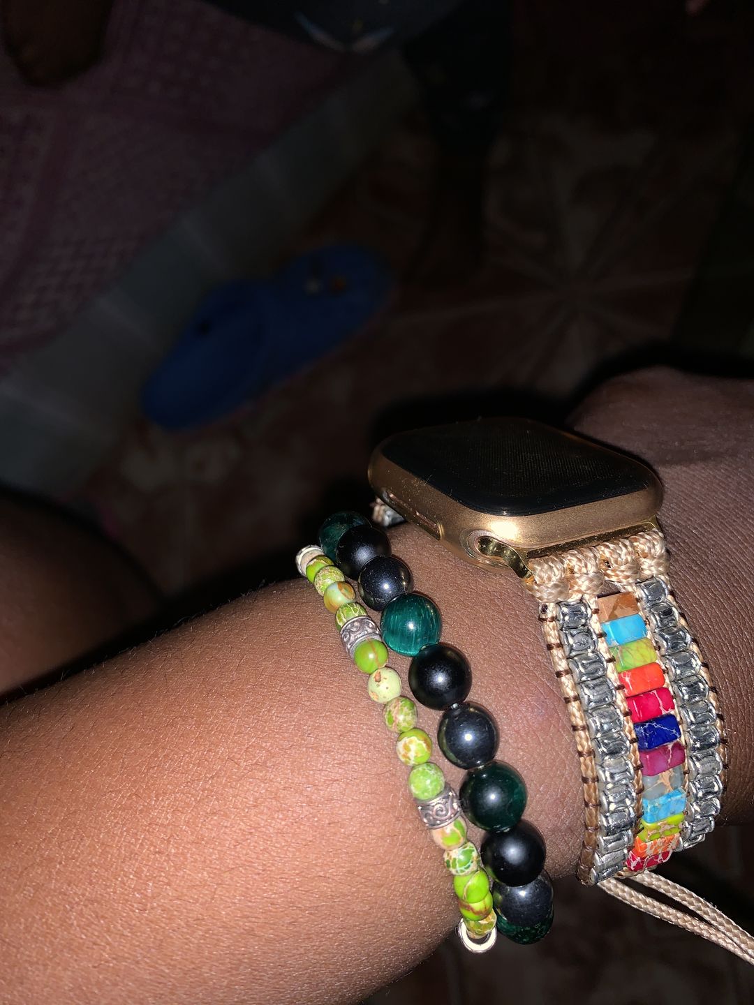 Customer photo review of Tibetan Energy Bracelet