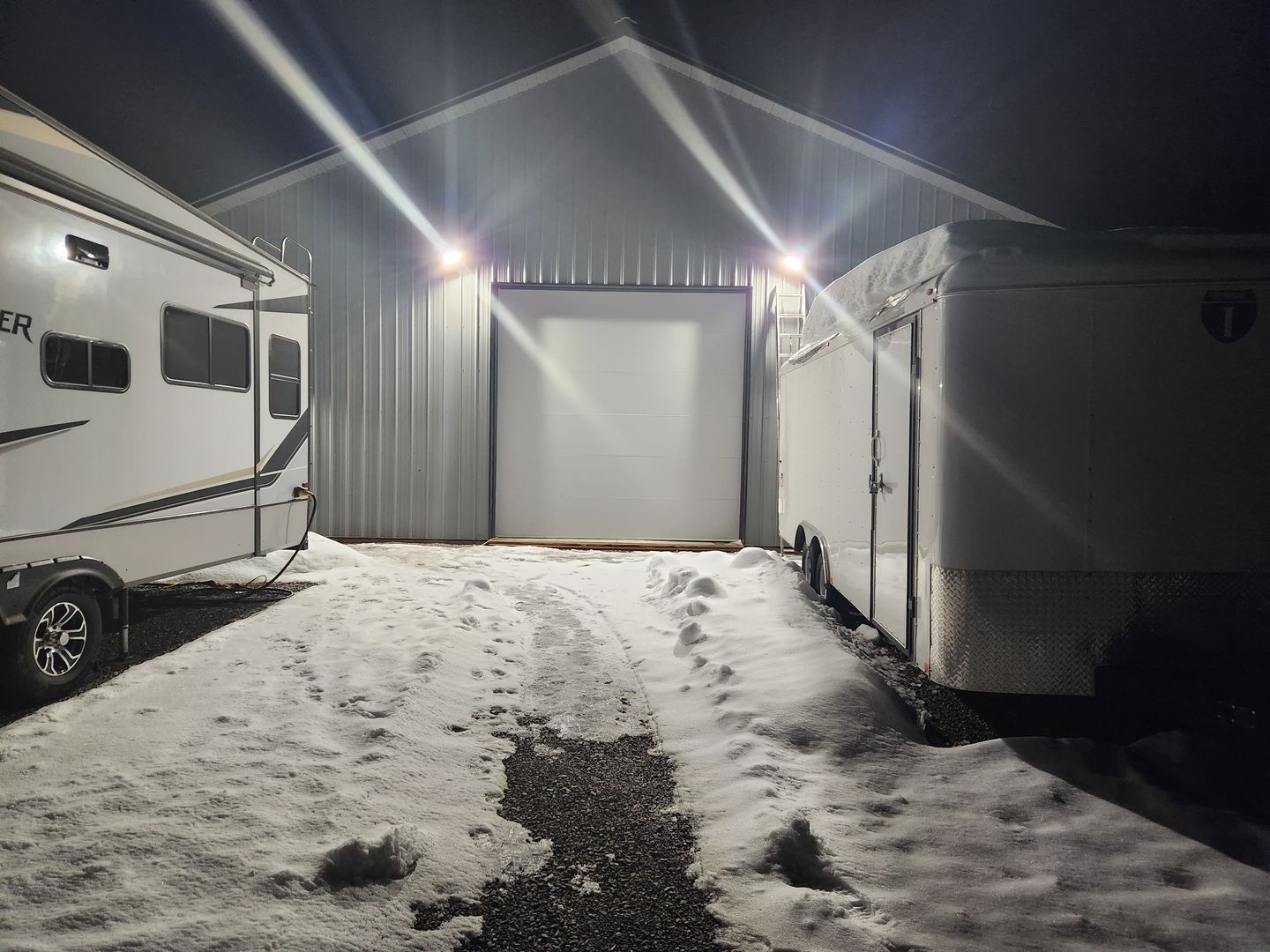 Customer photo review of LED Flood Light - 50W - (UL+DLC) - 5 Year Warranty, 5763 LM