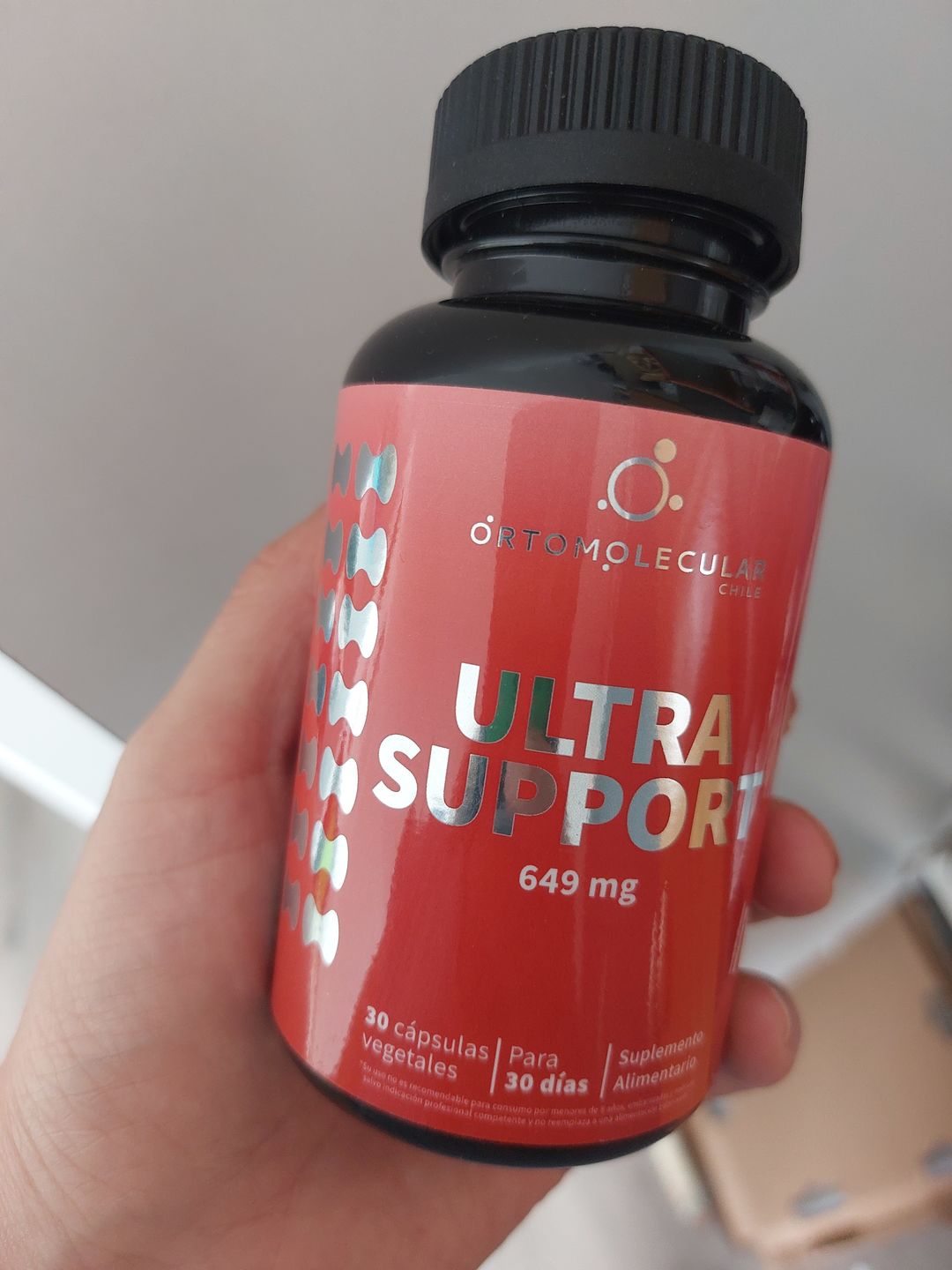Customer photo review of Ultra Support -30 cáps